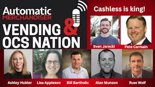 Automatic Merchandiser Vending &amp; OCS Nation Podcast Cashless Is King