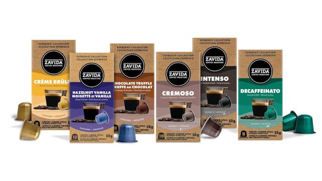 Zavida Nespresso Compatible capsules