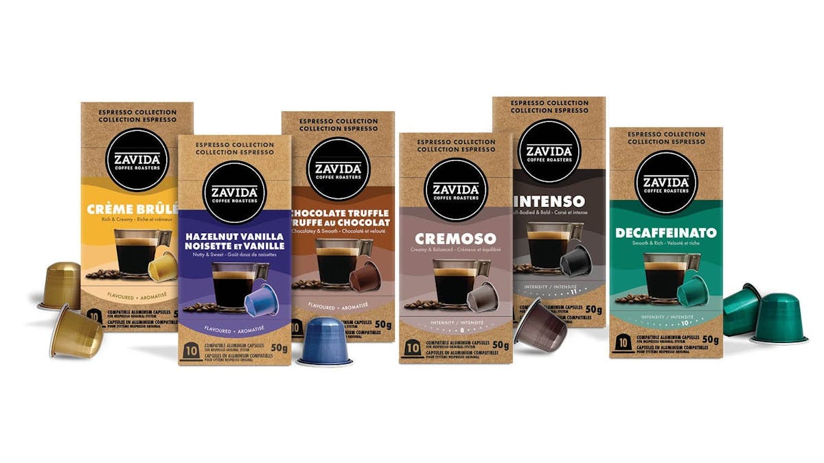 Zavida Nespresso Compatible capsules