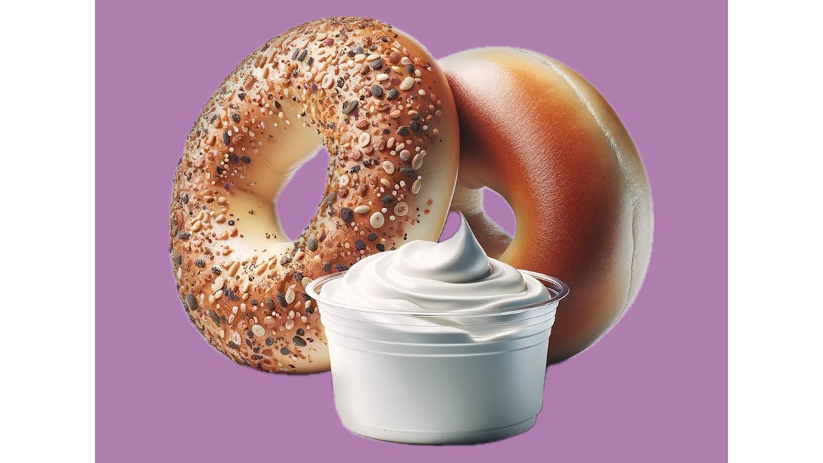 Snack It Naturally Bagel with Cup of Cream Cheese