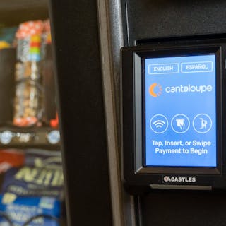 Cantaloupe Engage Touchscreen On Machine