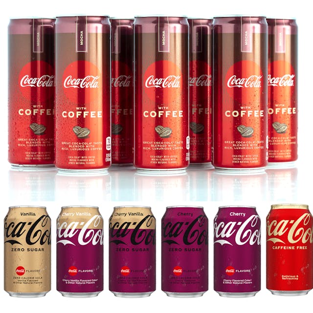 Coca Cola Coffee Mocha Flavors Lineup