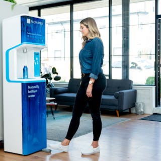 Water refill station-maker FloWater sees major consumer shift from plastic to more responsible choices for drinking water.