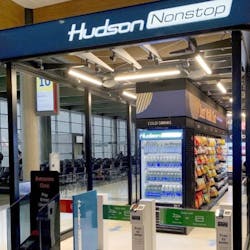 Amazon One with recognition payment is now available at Hudson Nonstop in Dallas Love Field Airport.