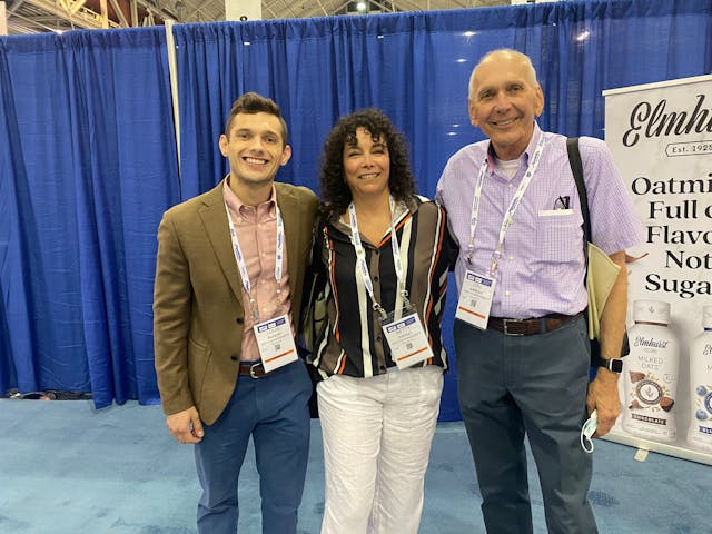 Louis, Lou, and customer service director Betty attend NAMA events to keep up with industry trends.