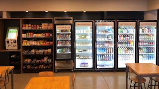 C&amp;S Vending&rsquo;s recently installed micro market at Levi Strauss is personalized to the location&rsquo;s breakroom.