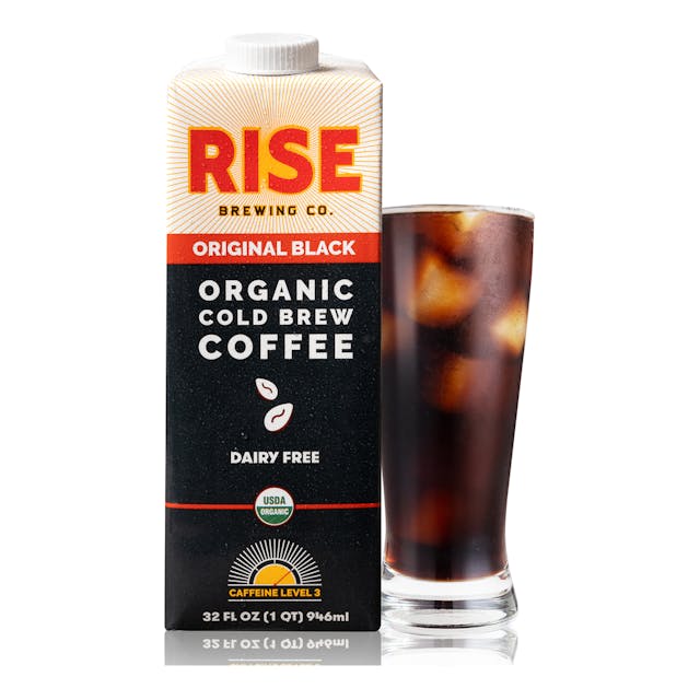 Rise Orig Black Cold Brew Coffee Multi Serve