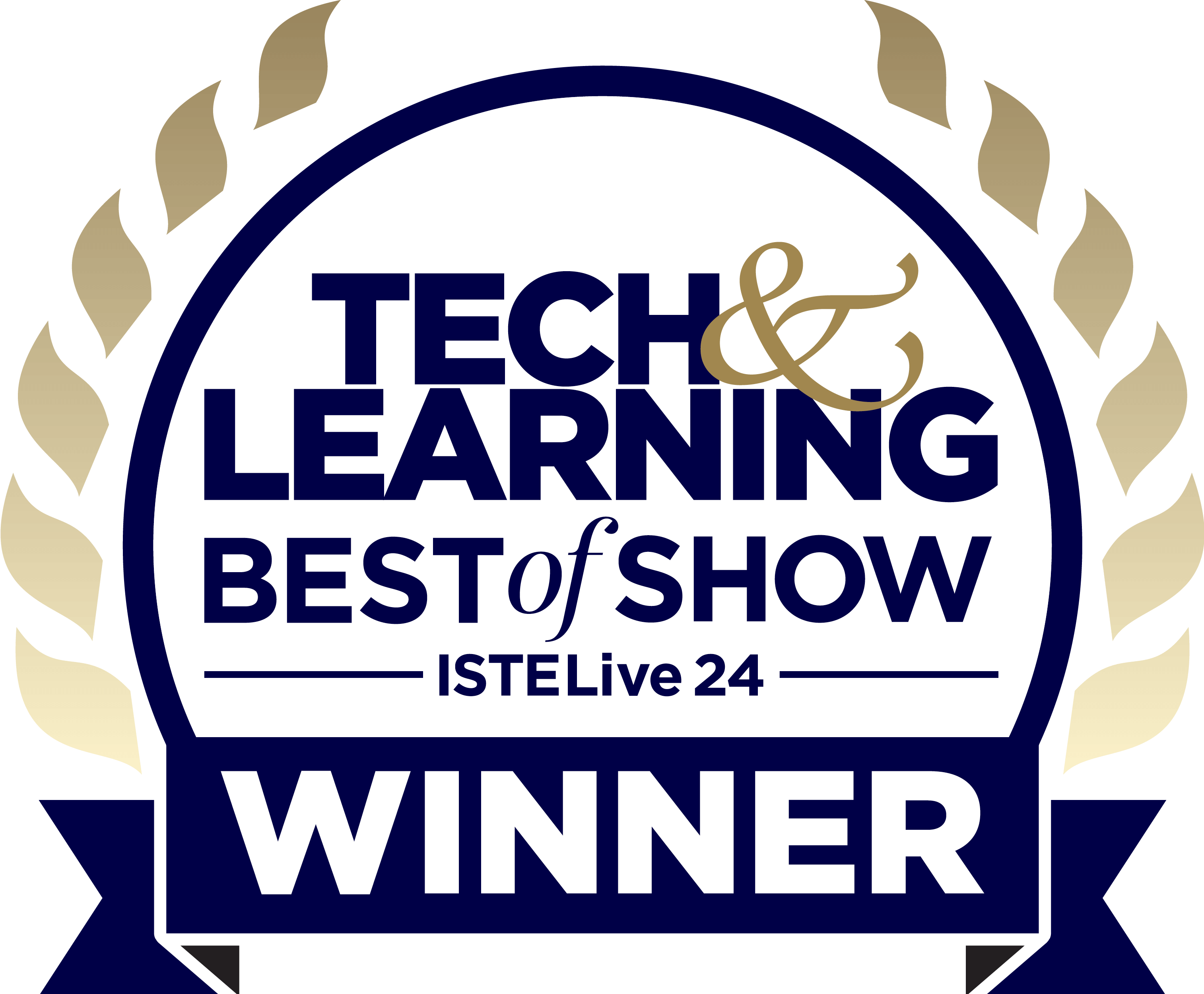 Tech & Learning Best of Show 2024 winner badge